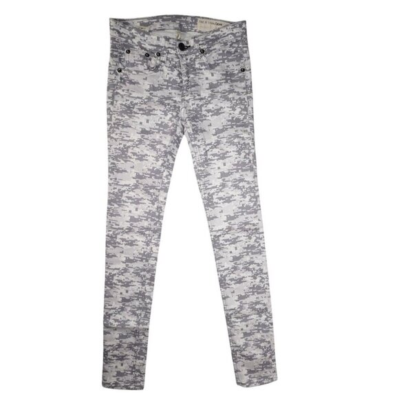 Rag & Bone / JEAN Digital Camo Skinny Jeans - Size 24 - NWOT - Picture 4 of 15